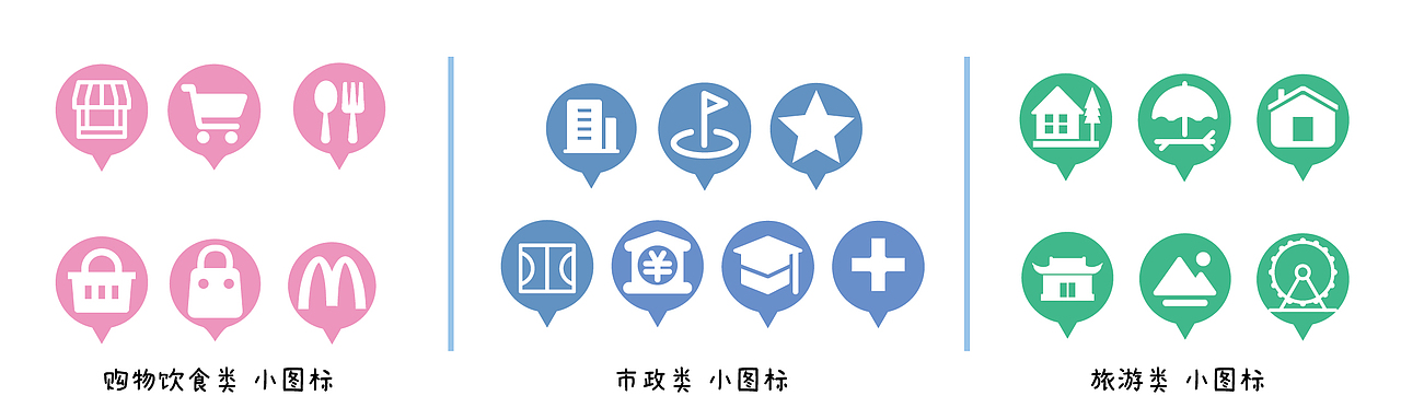 插画地图类项目