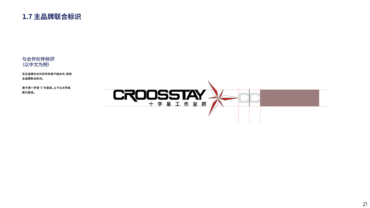 “十字星科技有限公司”VI手册（VI手册制作练习）