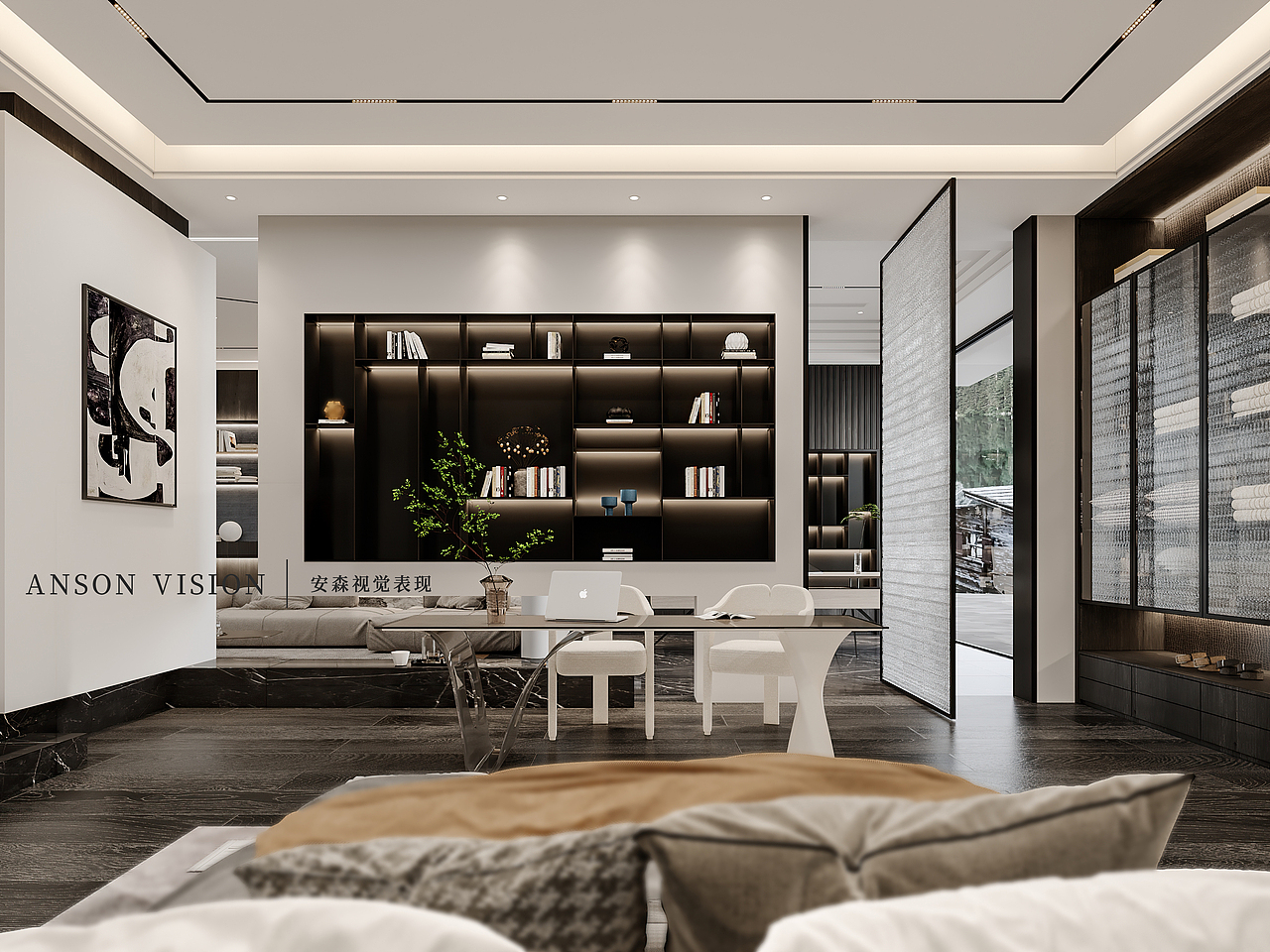 Anson︱几木三舍 现代商业空间表现