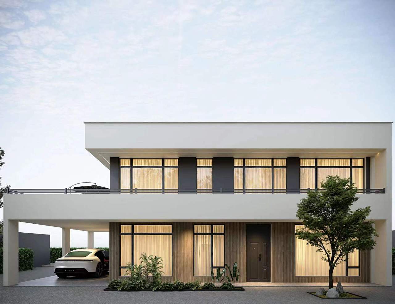 乡村自建别墅就这么设计（图ZMzQ1MzA3NDIw） - 家装设计 - 站酷设计师一束梨花i原创素材 - 站酷ZCOOL