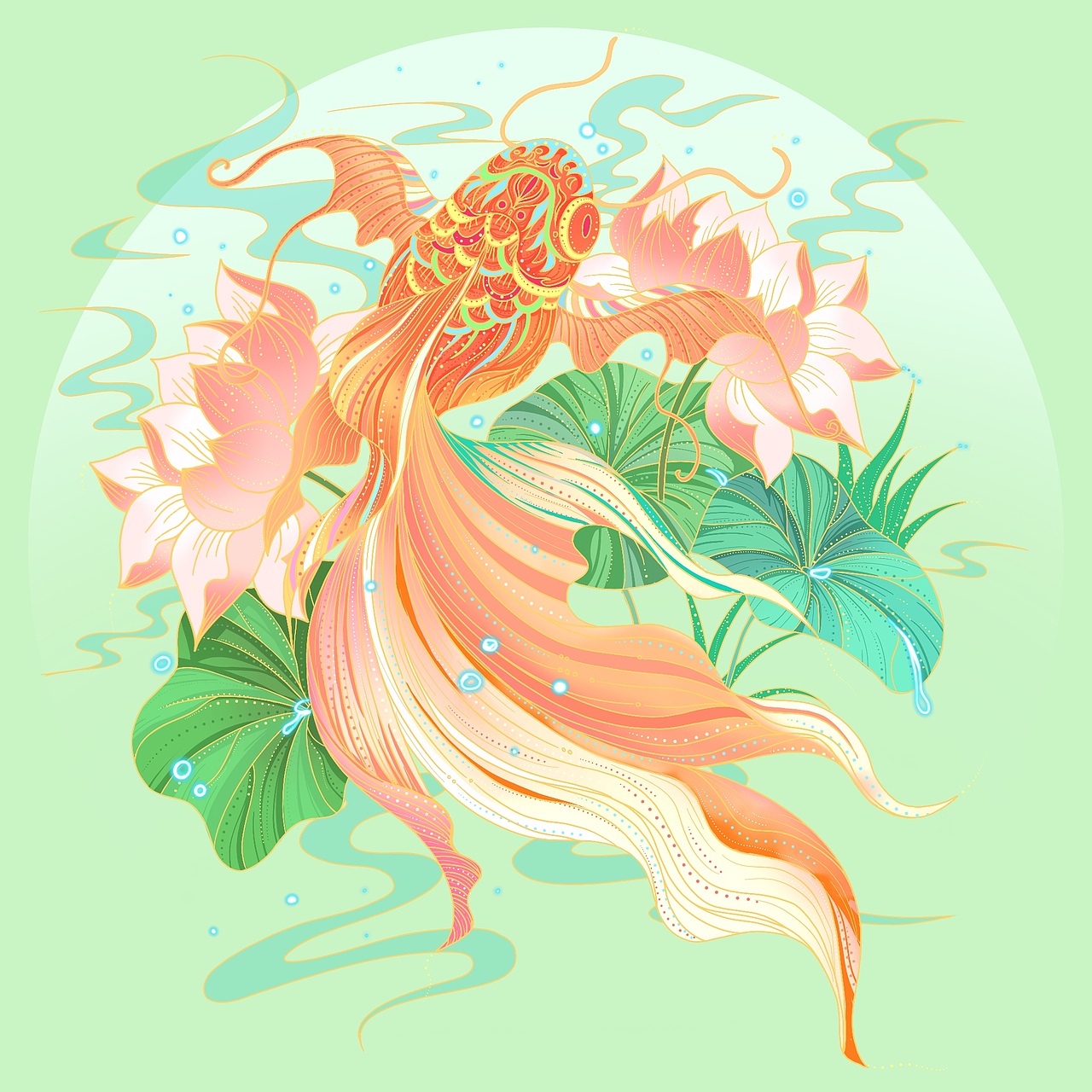 国朝插画-单体练习