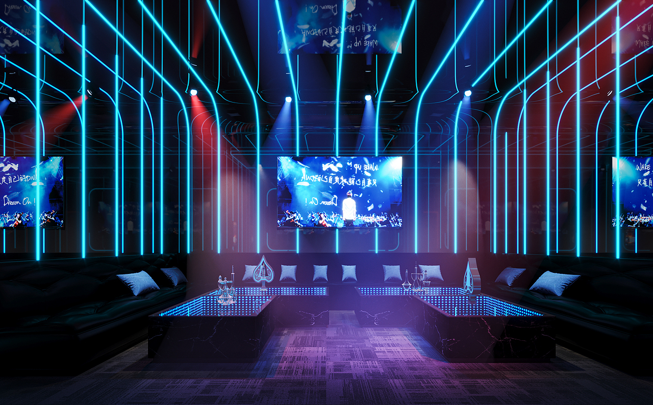 KTV设计丨想放松心情去k歌（图ZMzI0Njg1MzAw） - 商业空间设计 - 站酷设计师设计师叶宋原创素材 - 站酷ZCOOL