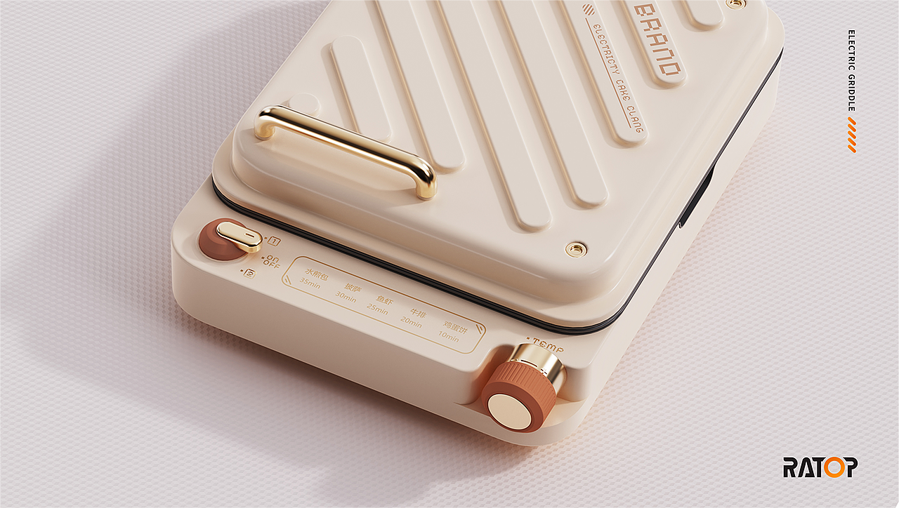 RATOP Design | 潮玩电饼铛