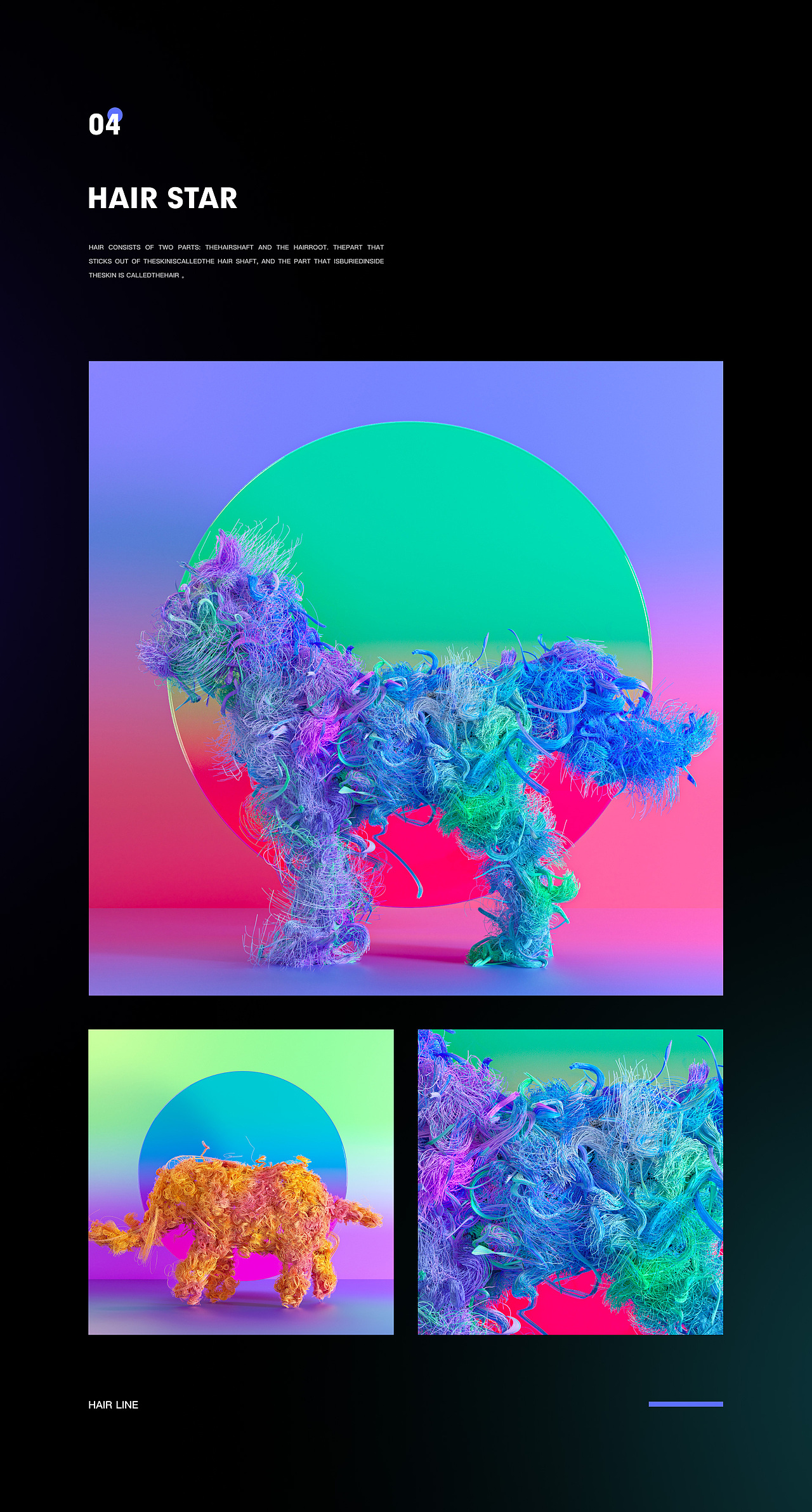 关于毛发和卡通的一些的探索～～～（图ZMzE5MjU0MzA4） - 其他三维 - 站酷设计师小小爬原创素材 - 站酷ZCOOL