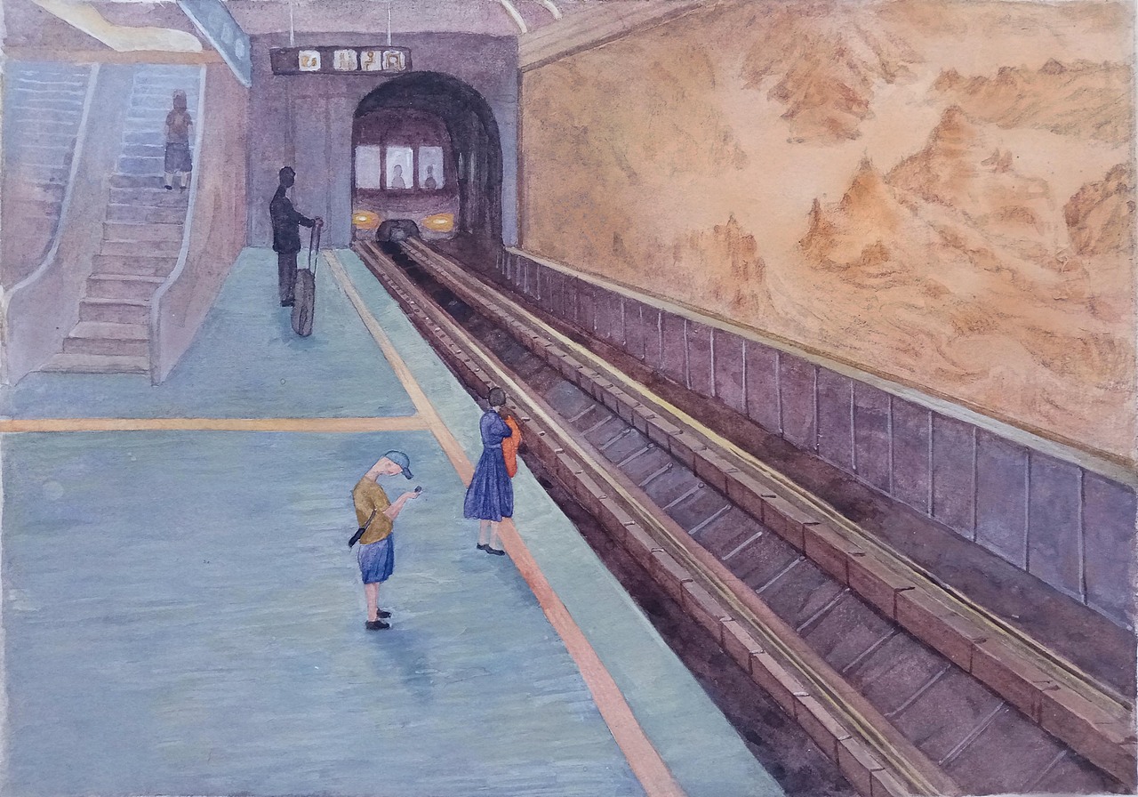 老地铁与新城铁