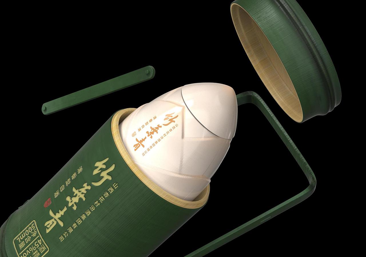 竹叶青酒包装设计（图ZMzM4MTgyNDk2） - 包装 - 站酷设计师柏星龙设计原创素材 - 站酷ZCOOL