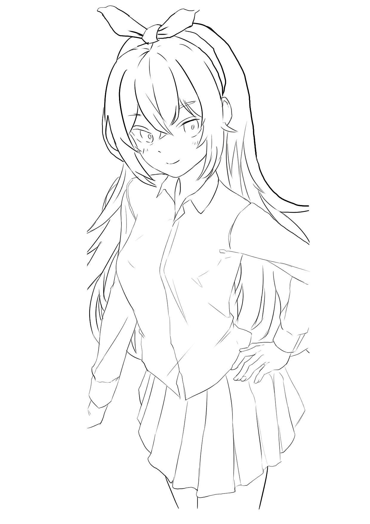 线稿练习 #创作加油站