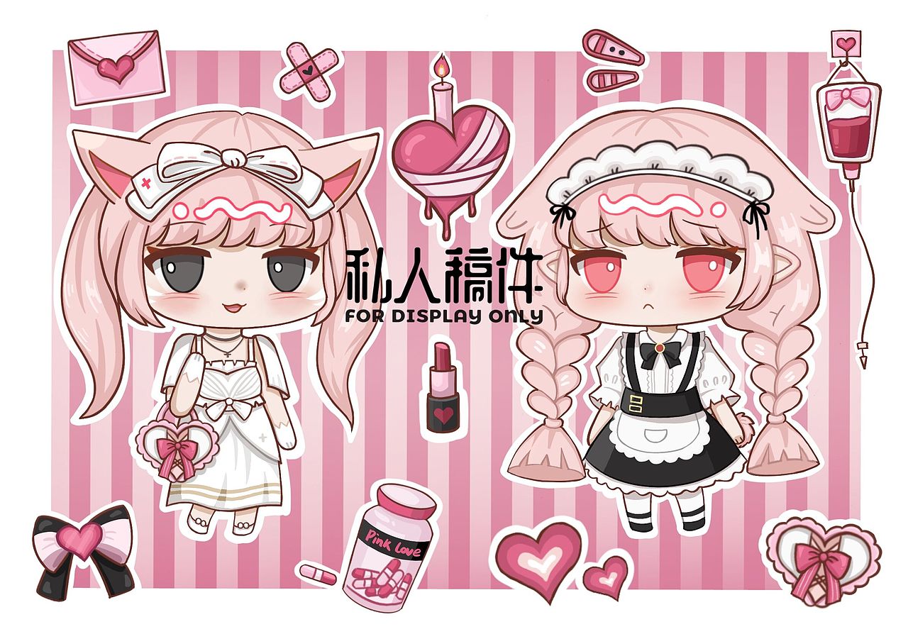 Q版卡通人物练习（图ZMzA0ODEwNzE2） - 创作习作 - 站酷设计师鲨鱼不高兴原创素材 - 站酷ZCOOL