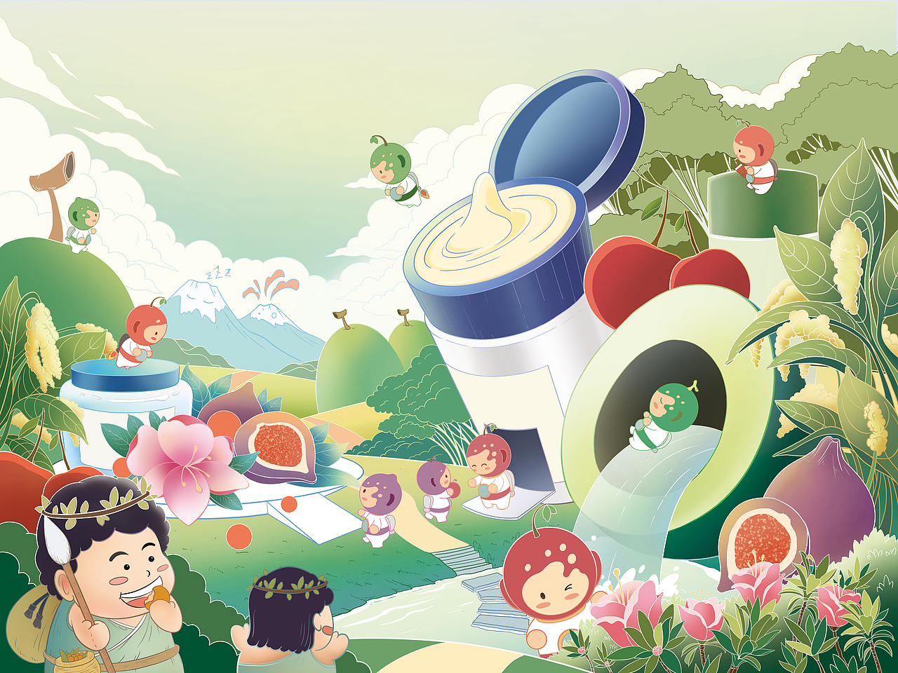 上半年国风插画作品合集