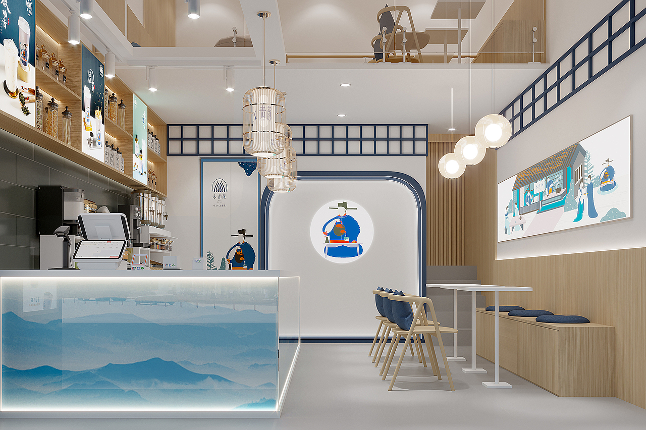 水清颜-金城店（图ZMjk5MDgzMTY0） - 商业空间设计 - 站酷设计师雪糕创作原创素材 - 站酷ZCOOL
