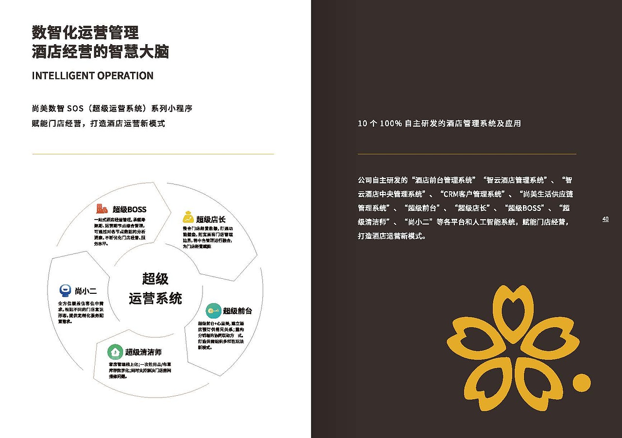 花美时酒店品牌书以及宣传物料