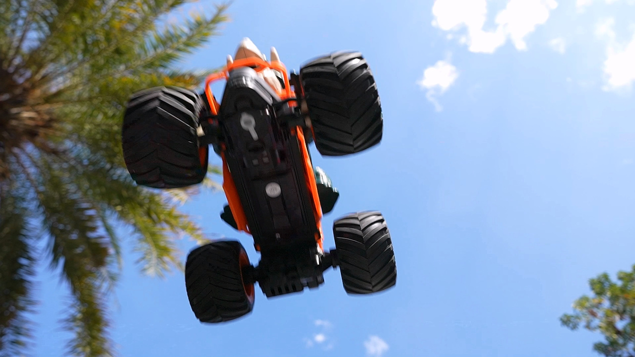 喷雾恐龙玩具遥控车亚马逊广告主图视频