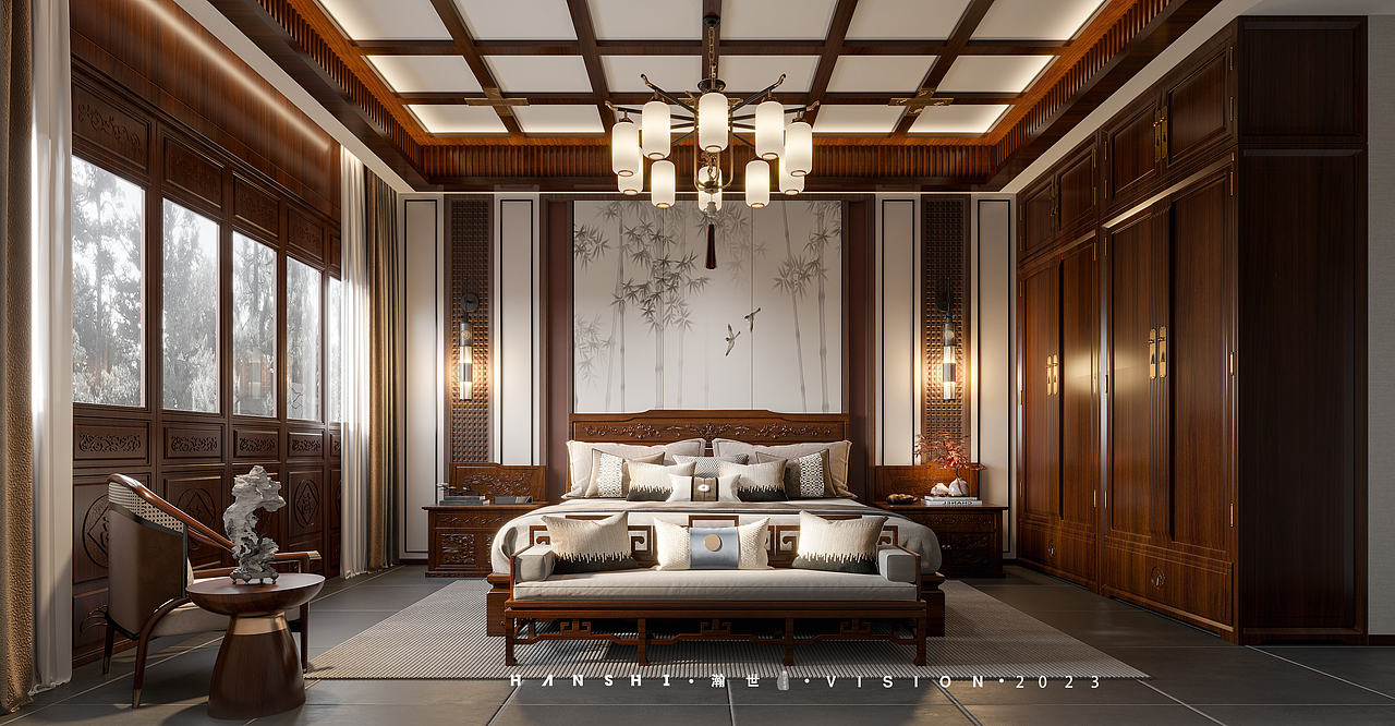 中式家装-瀚世表现