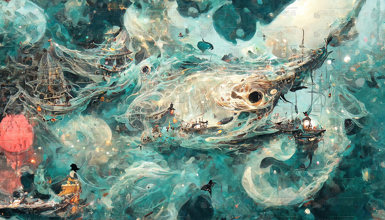 国风·ai人工智能绘画艺术 #挑战一张封神