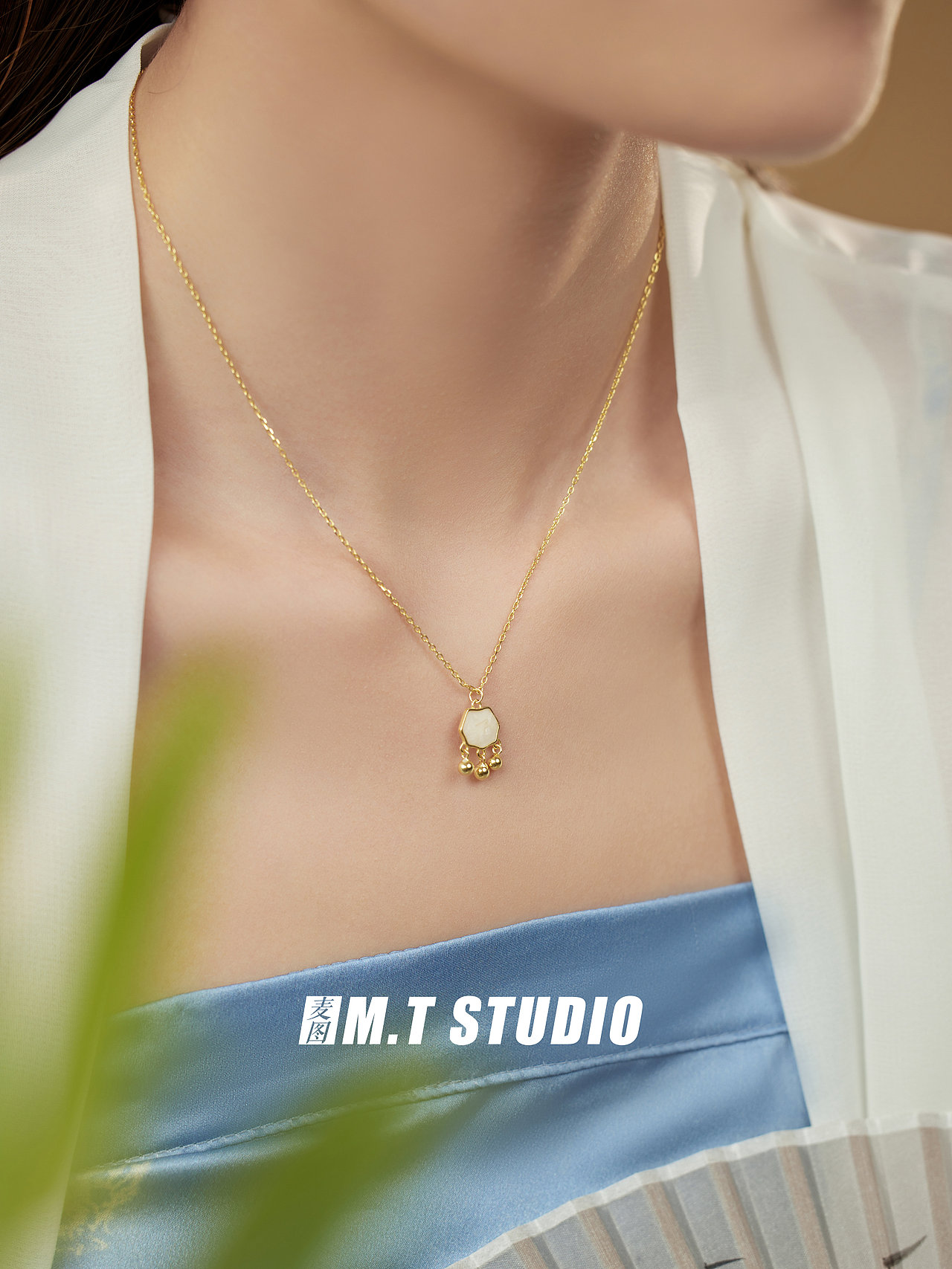 饰品拍摄 古风饰品项链无头风拍摄 新中式国风项链拍摄