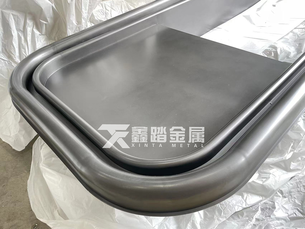 酒店大堂不锈钢双曲面拱形门套 定制不锈钢弧形门套