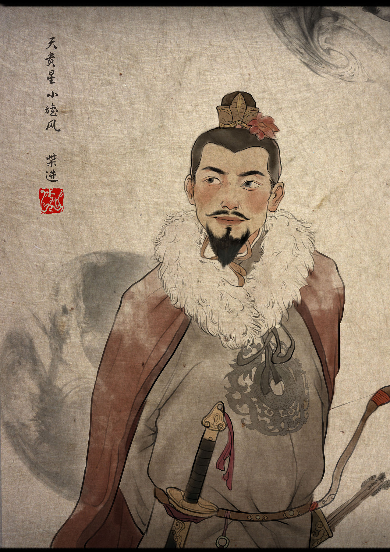 水浒之三十六天罡（图ZMzAwMjI0NzA0） - 艺术插画 - 站酷设计师画插画的大橙子原创素材 - 站酷ZCOOL