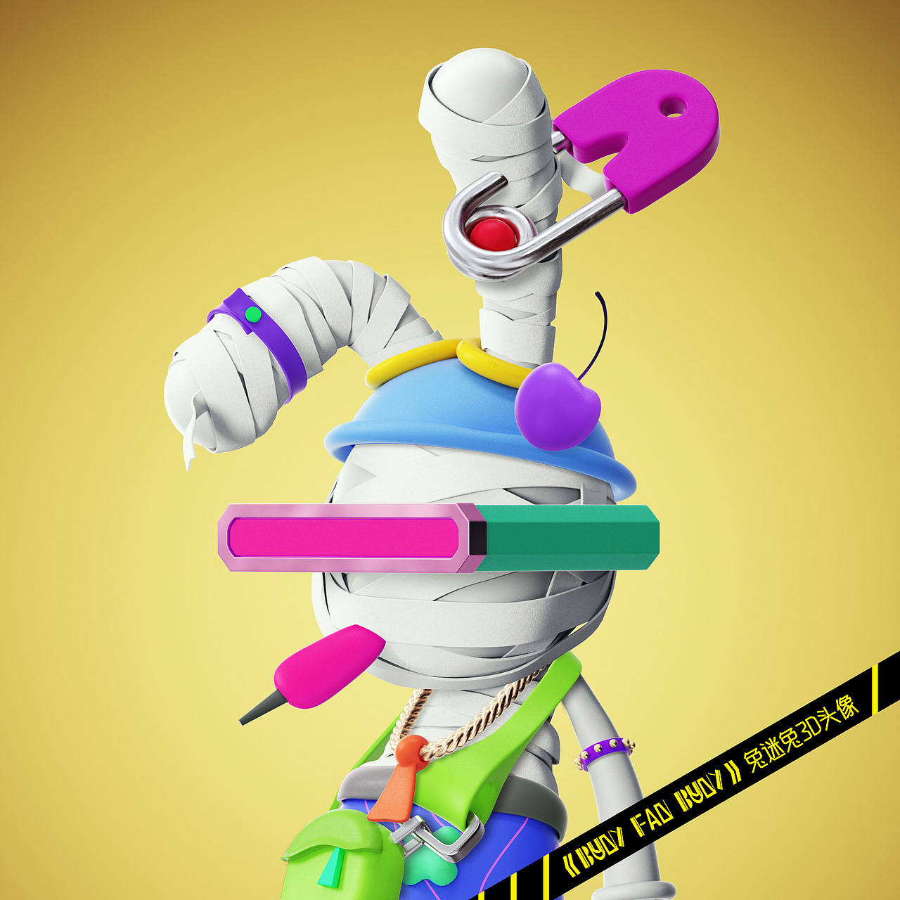 《BUNY FAN BUNY》兔迷兔3D头像【第二弹】（图ZMzA5OTk5OTgw） - 人物/生物 - 站酷设计师某童鞋原创素材 - 站酷ZCOOL