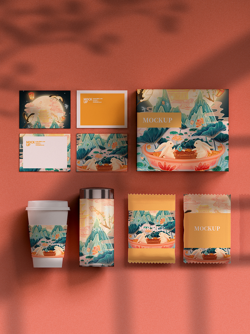 中秋贺图—月满团圆
