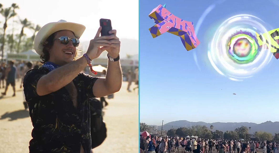 大空间手机AR识别互动