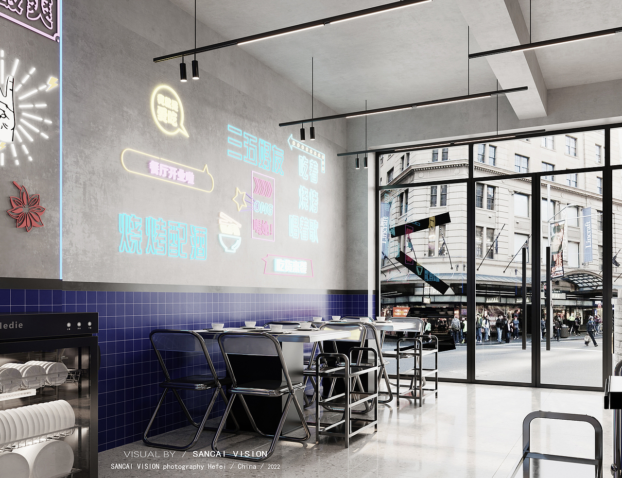 酒馆&烧烤店（图ZMzE0ODQ1OTQ4） - 酒店餐饮设计 - 站酷设计师三彩视觉原创素材 - 站酷ZCOOL