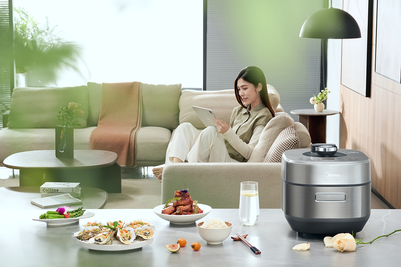 家电摄影 | 小家电-电压力锅*主图详情 | Midea