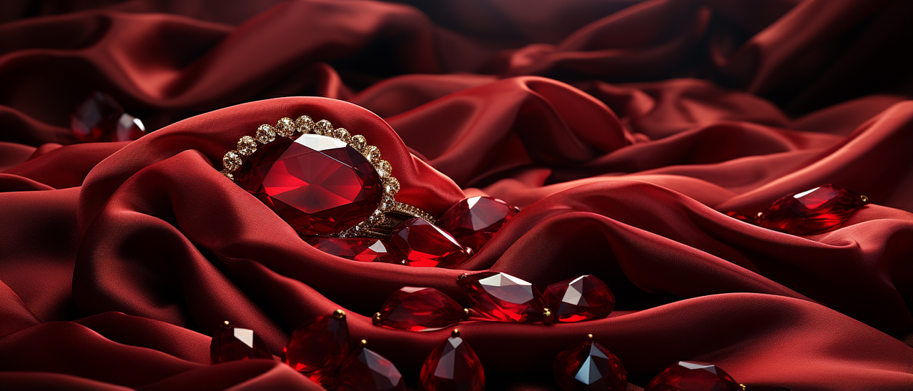 红宝石广告（图ZMzUzMDkyMTg4） - AI作品 - 站酷设计师mojoLilypeng原创素材 - 站酷ZCOOL