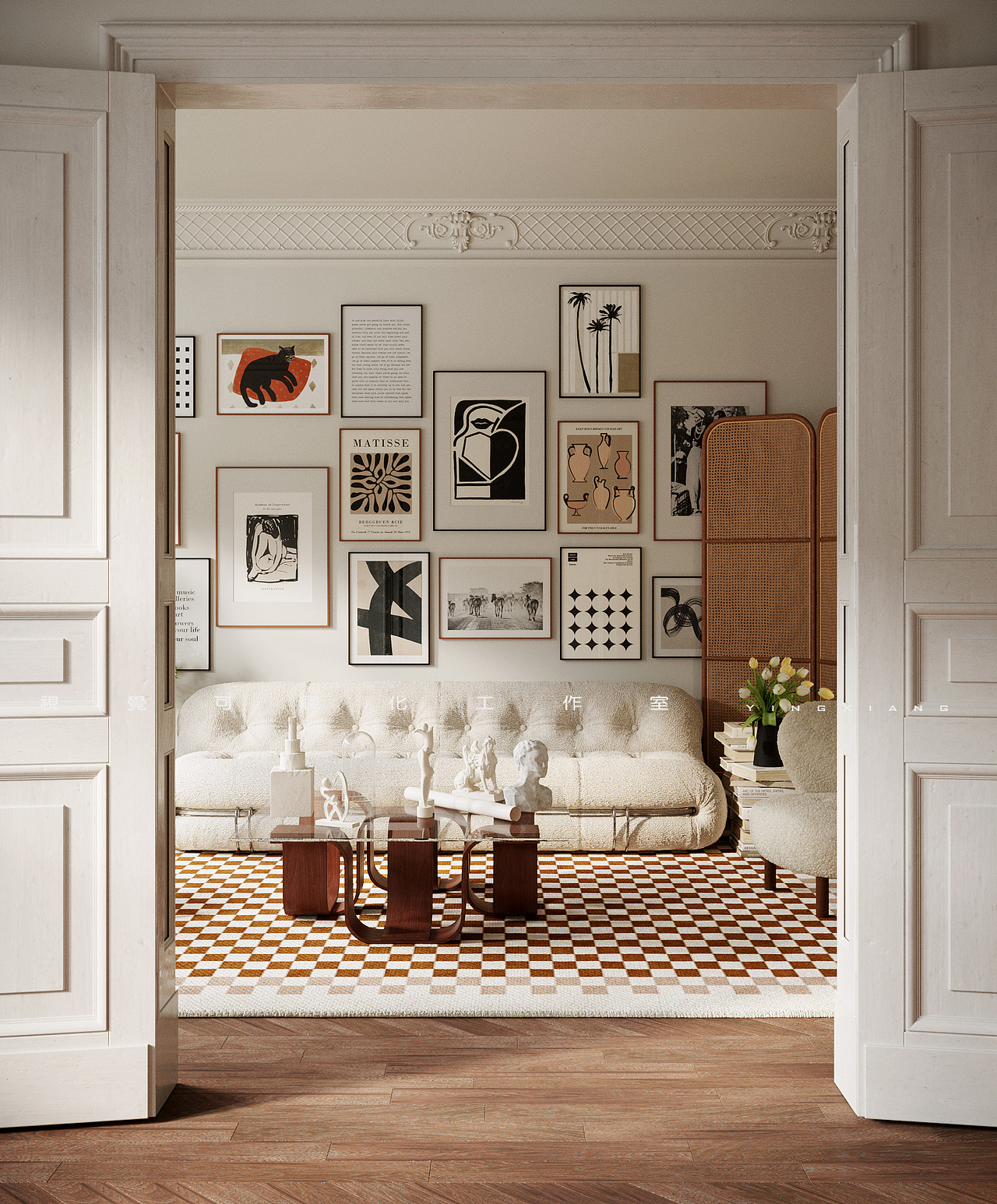 映像視覺 | 商业写实组 | 中古风格（图ZMzUwOTIyMTQ0） - 家装设计 - 站酷设计师郑州映像效果图原创素材 - 站酷ZCOOL