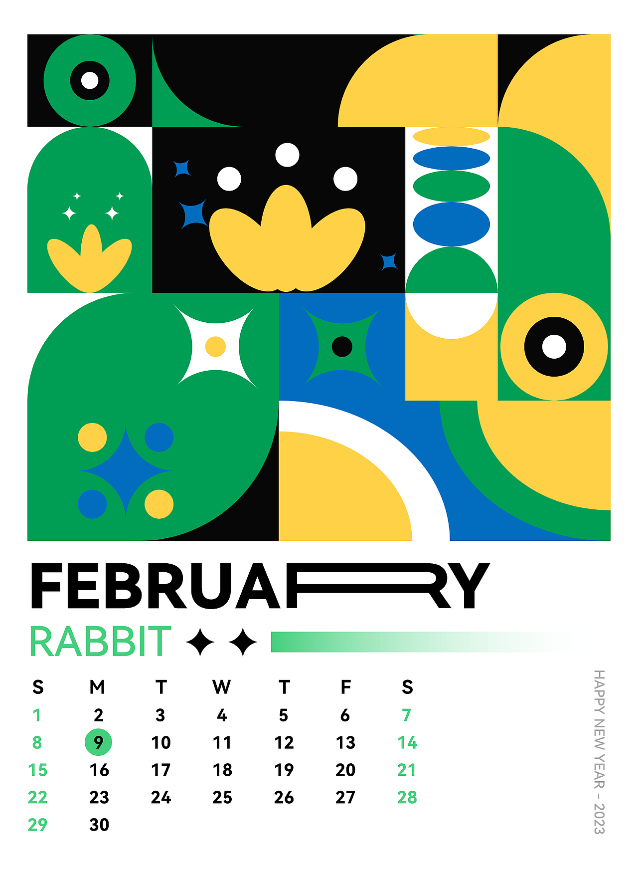 2023插画月历（图ZMzIyMDEyNzIw） - 其他UI - 站酷设计师西格Star原创素材 - 站酷ZCOOL