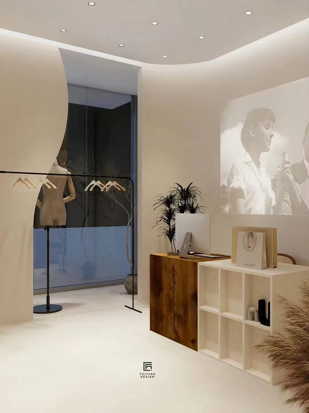 工装服装店设计案例 | 不落俗的质感（图ZMzY4MDk1OTc2） - 商业空间设计 - 站酷设计师杨桃不酸丶原创素材 - 站酷ZCOOL