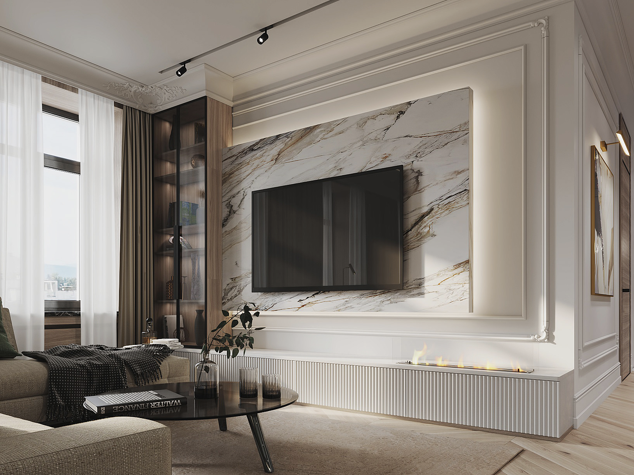 98㎡ 轻奢简约 小户型