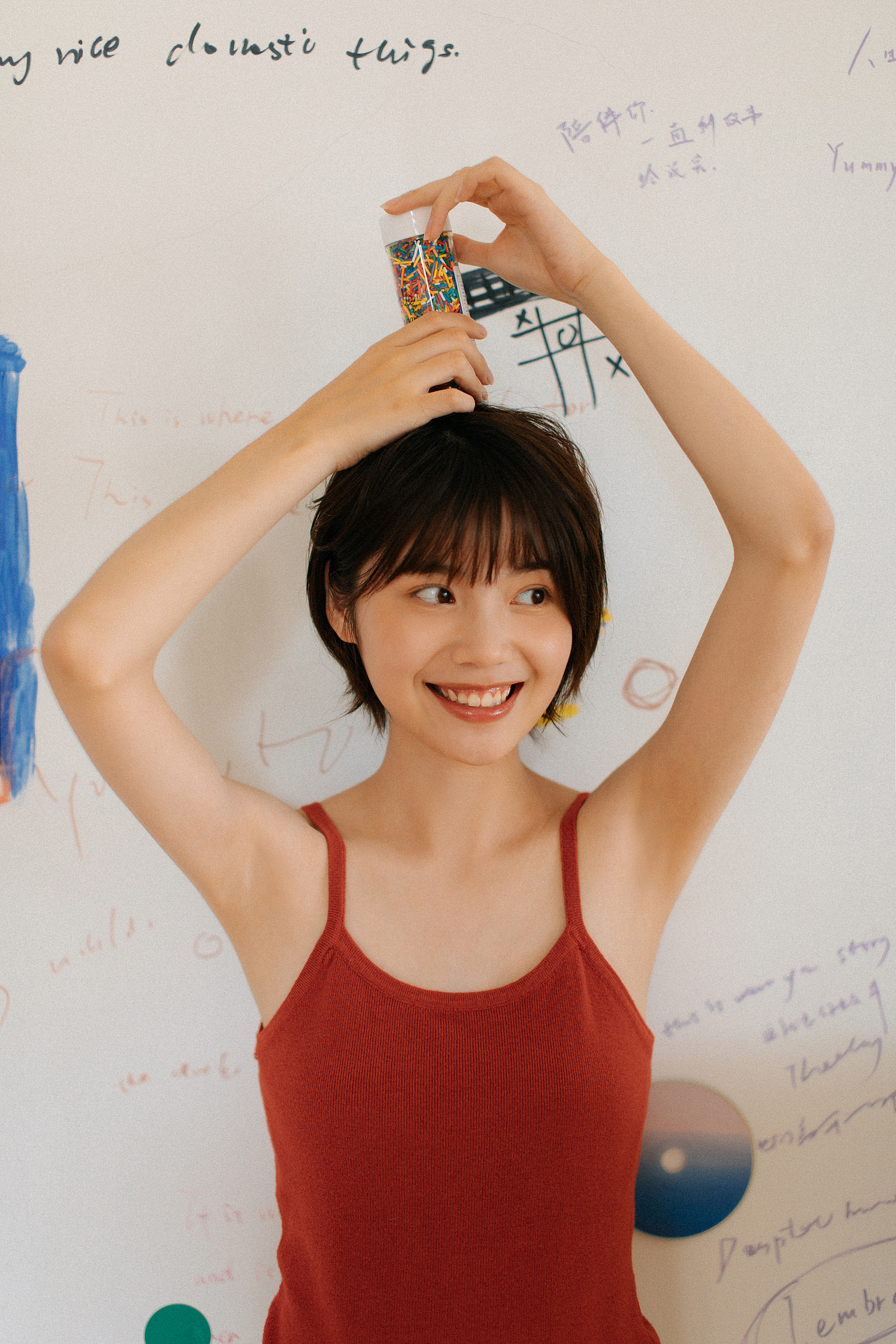 女孩,夏天的颜色