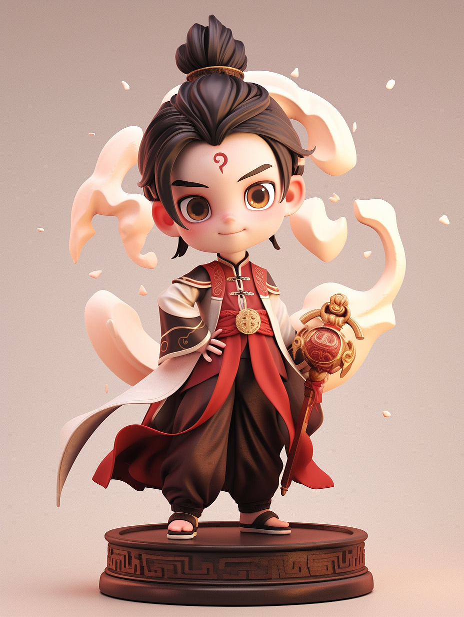 IP形象 | 汉朝人偶（图ZMzQyOTA2OTQ0） - AI作品 - 站酷设计师小手一背原创素材 - 站酷ZCOOL