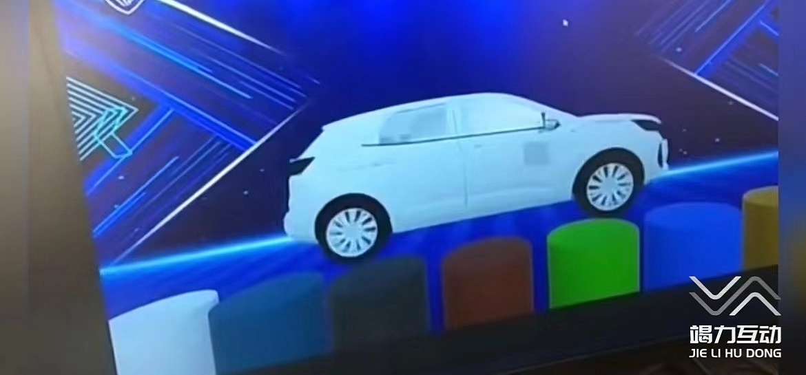 2022汽车涂鸦互动装置