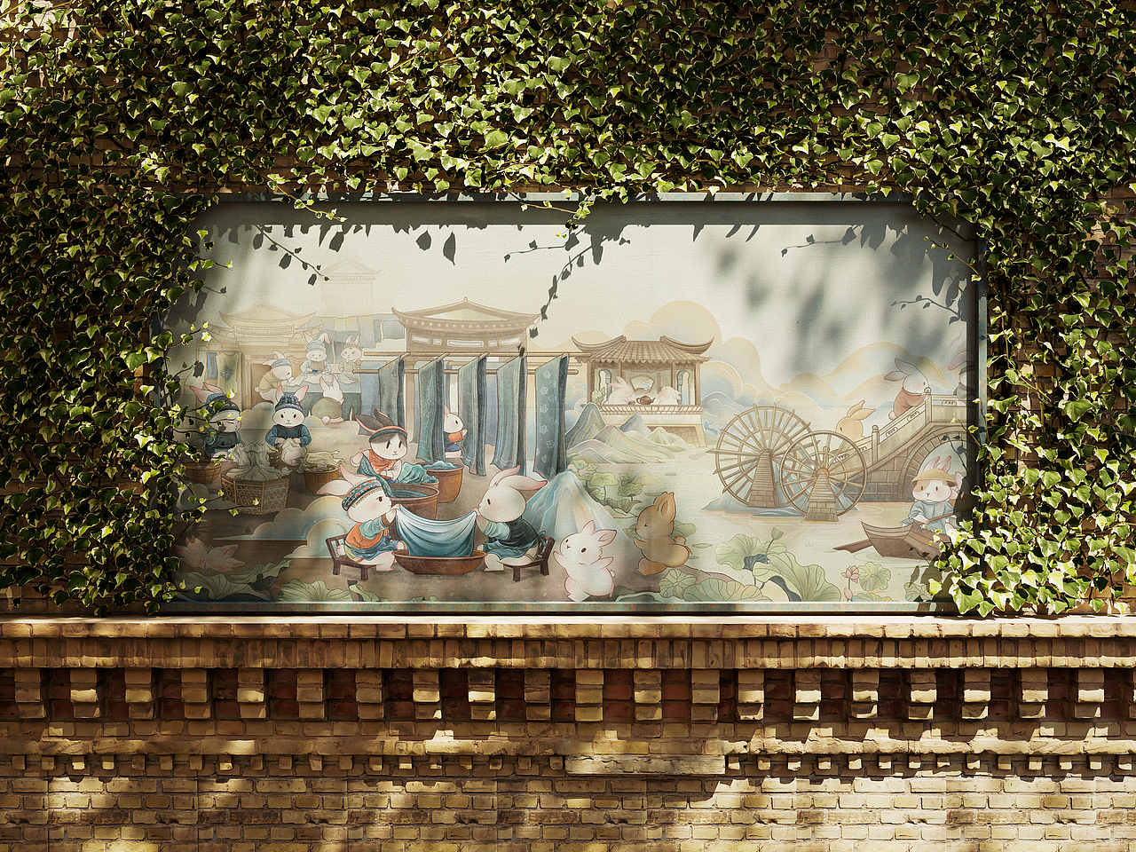 云南非遗插画（图ZMzUyOTA1MTY0） - 创作习作 - 站酷设计师FFesc原创素材 - 站酷ZCOOL