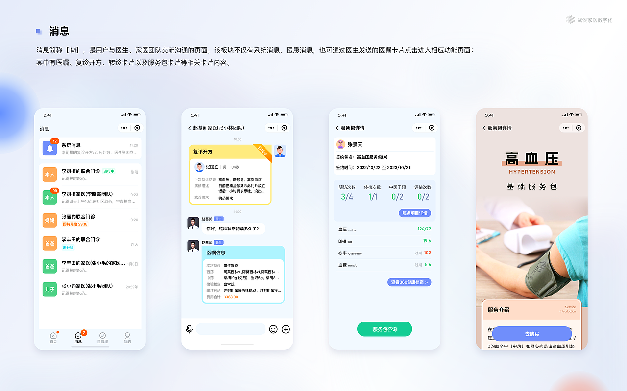 【整合型价值健康医疗数字化平台:PC+Pad+小程序】