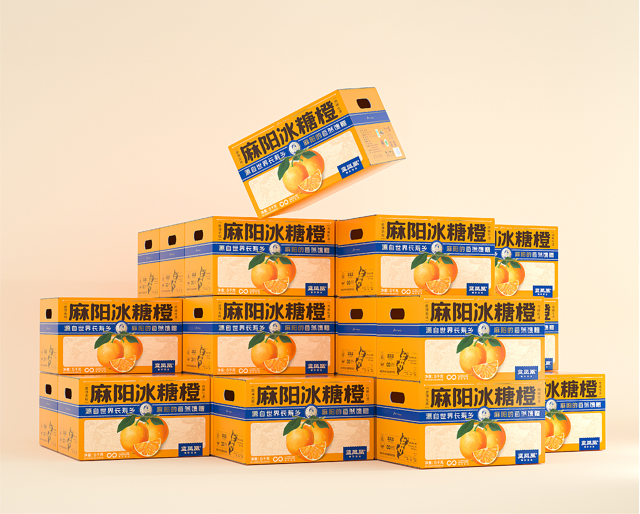 如何借力地域优势打造农产品品牌｜蓝凤凰品牌升级（图ZMzYxMjcyNzg0） - 包装 - 站酷设计师一张瓦楞纸原创素材 - 站酷ZCOOL
