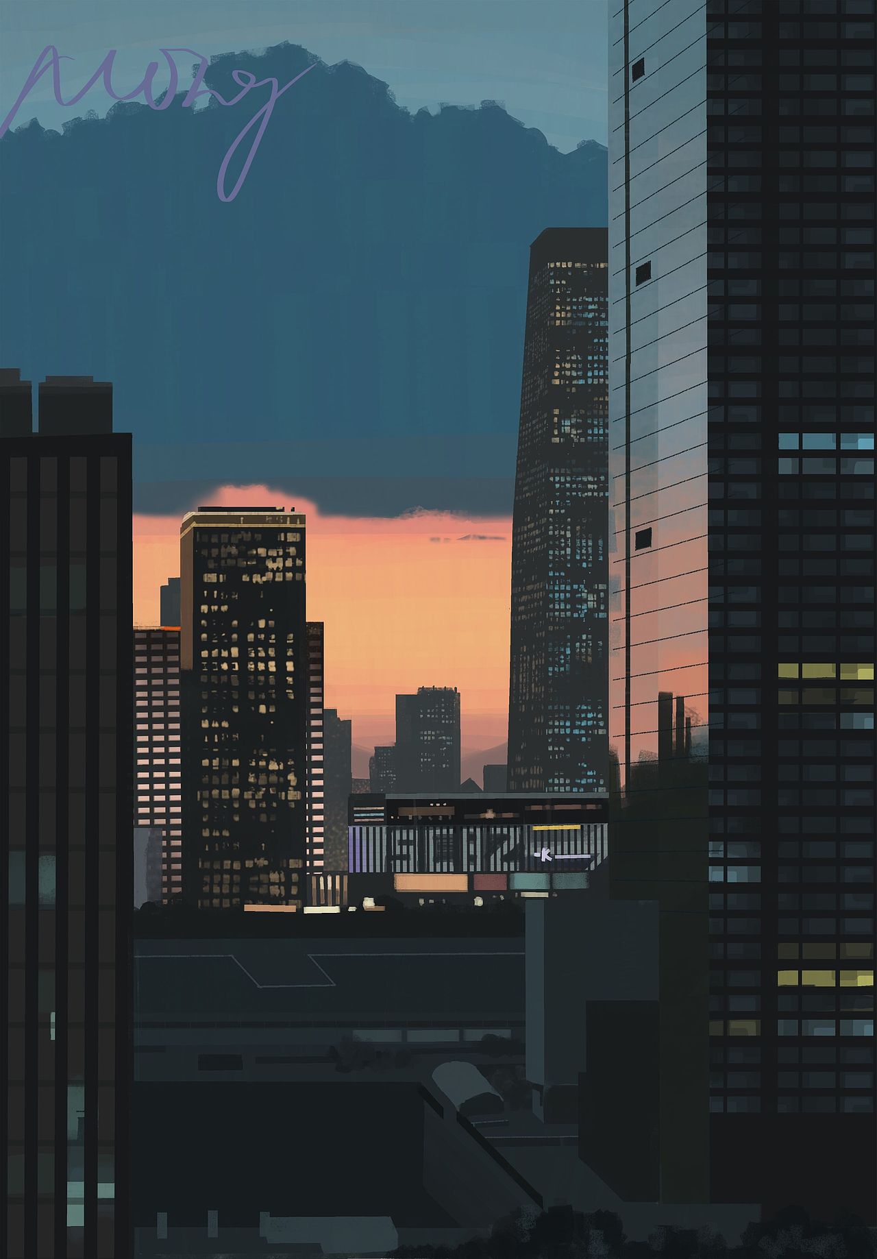 一些色彩速途练习