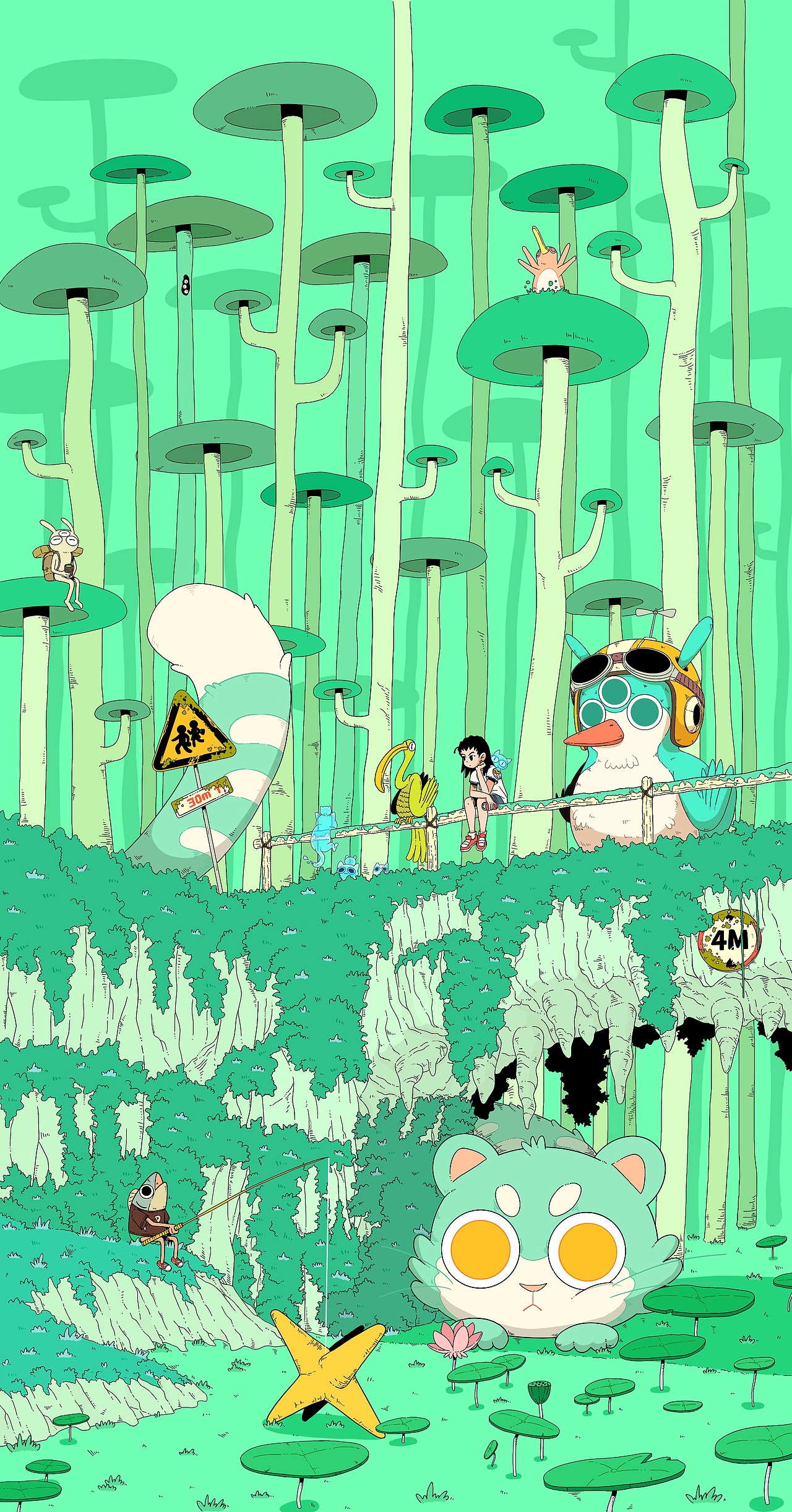 阿染的理想乡【2】（图ZMzY4OTM0MjQ4） - 创作习作 - 站酷设计师肆書原创素材 - 站酷ZCOOL