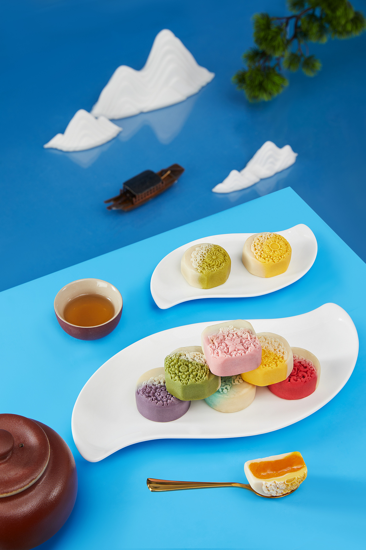 AKOKO千里江山礼盒 ❌ 梦途摄影（图ZMzUxNjQ4NzA0） - 产品摄影 - 站酷设计师孟涂原创素材 - 站酷ZCOOL