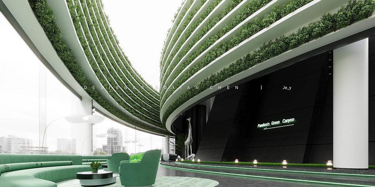PANDORA'S GARDEN | 潘多拉花园 · 城市客厅（图ZMzQyNjQ5NzQw） - 商业空间设计 - 站酷设计师Je_y原创素材 - 站酷ZCOOL