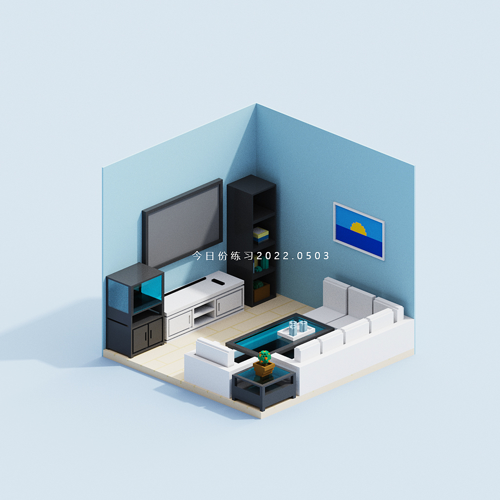 像素 | 室内局部（图ZMzA1OTIyOTA0） - 场景 - 站酷设计师是六拾唔原创素材 - 站酷ZCOOL