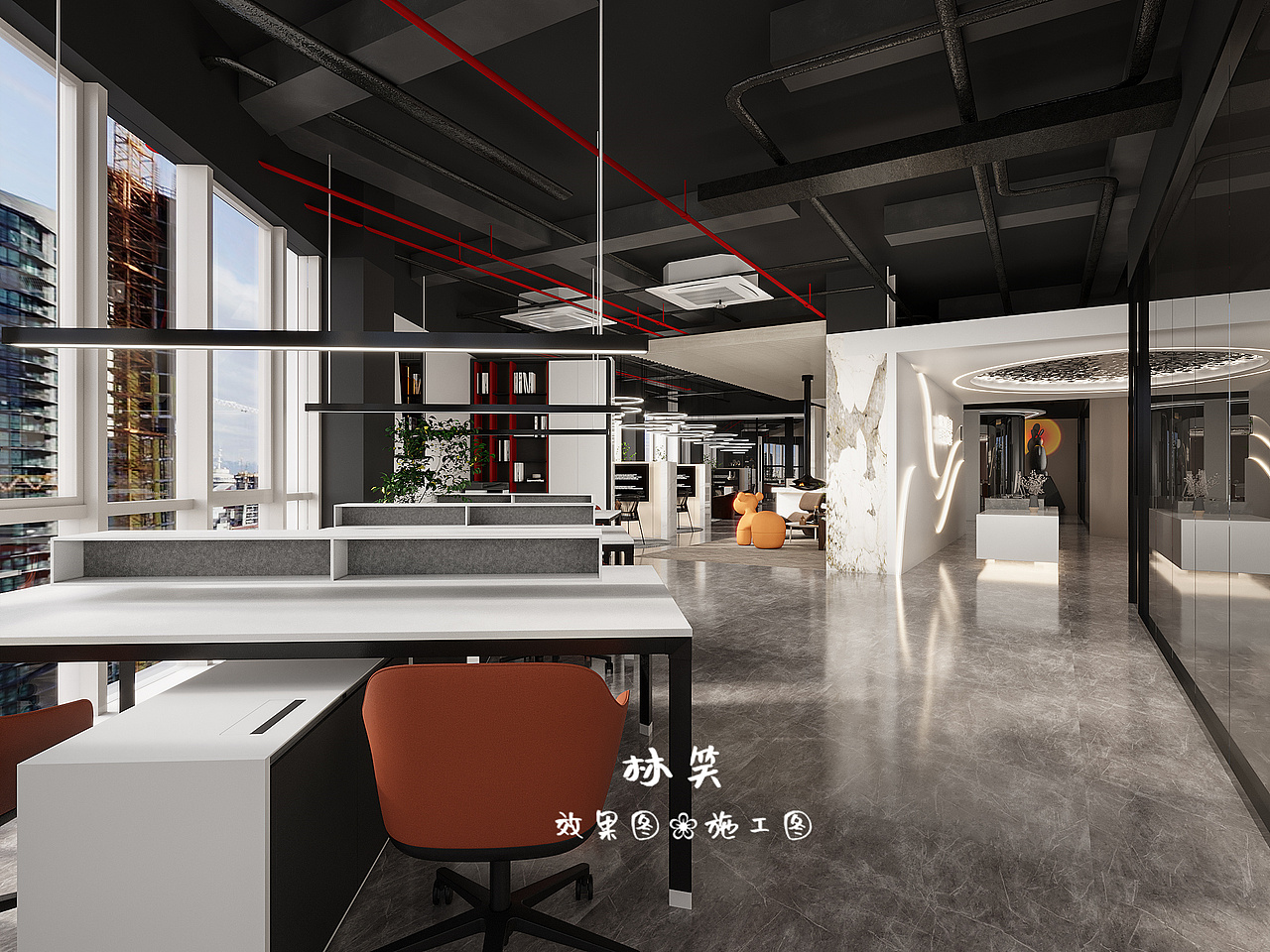 办公室装修设计，追求属于自己的一方天地   