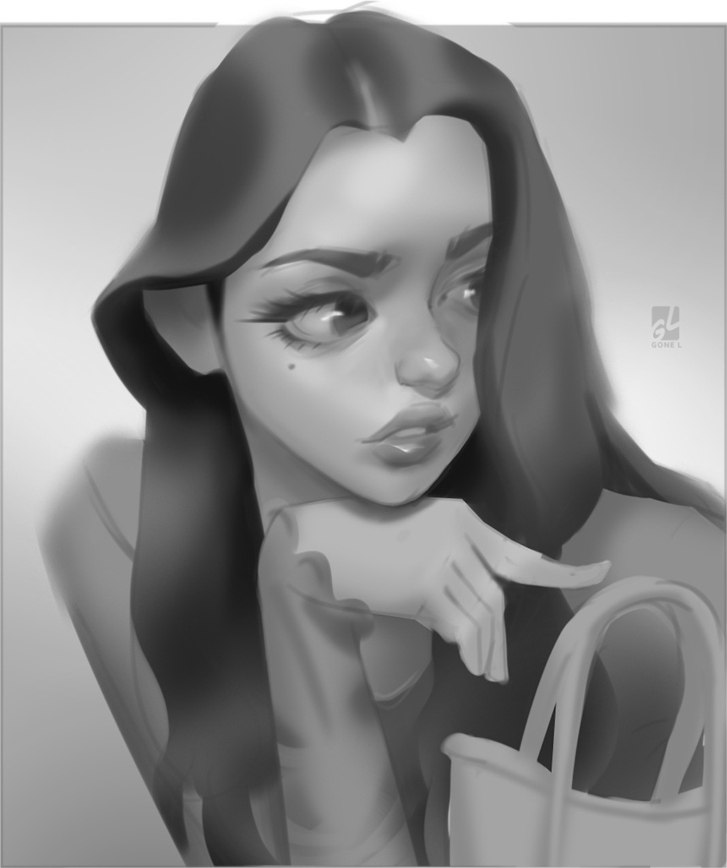 頭像速途1.5小時（圖ZMzYwMjAxOTYw） - 藝術插畫 - 站酷設計師Gone_L原創(chuàng)素材 - 站酷ZCOOL