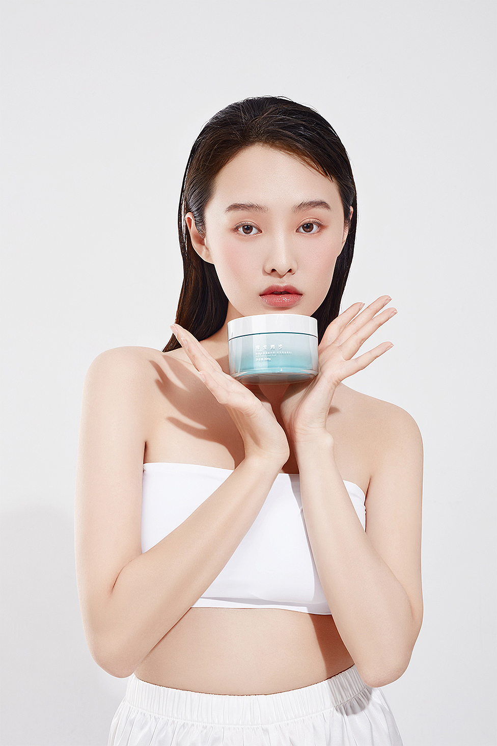 探戈舞步 -美妆洗护产品静物场景摄影白底拍摄精修图