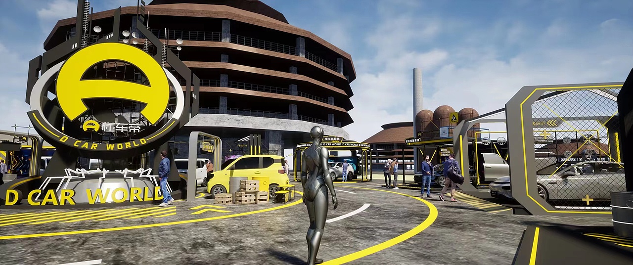 【UE5】一些做过得场景扔进虚幻5里面做个练习（图ZMzM1MDQ2NTcy） - 建筑/空间 - 站酷设计师柯博文1086原创素材 - 站酷ZCOOL