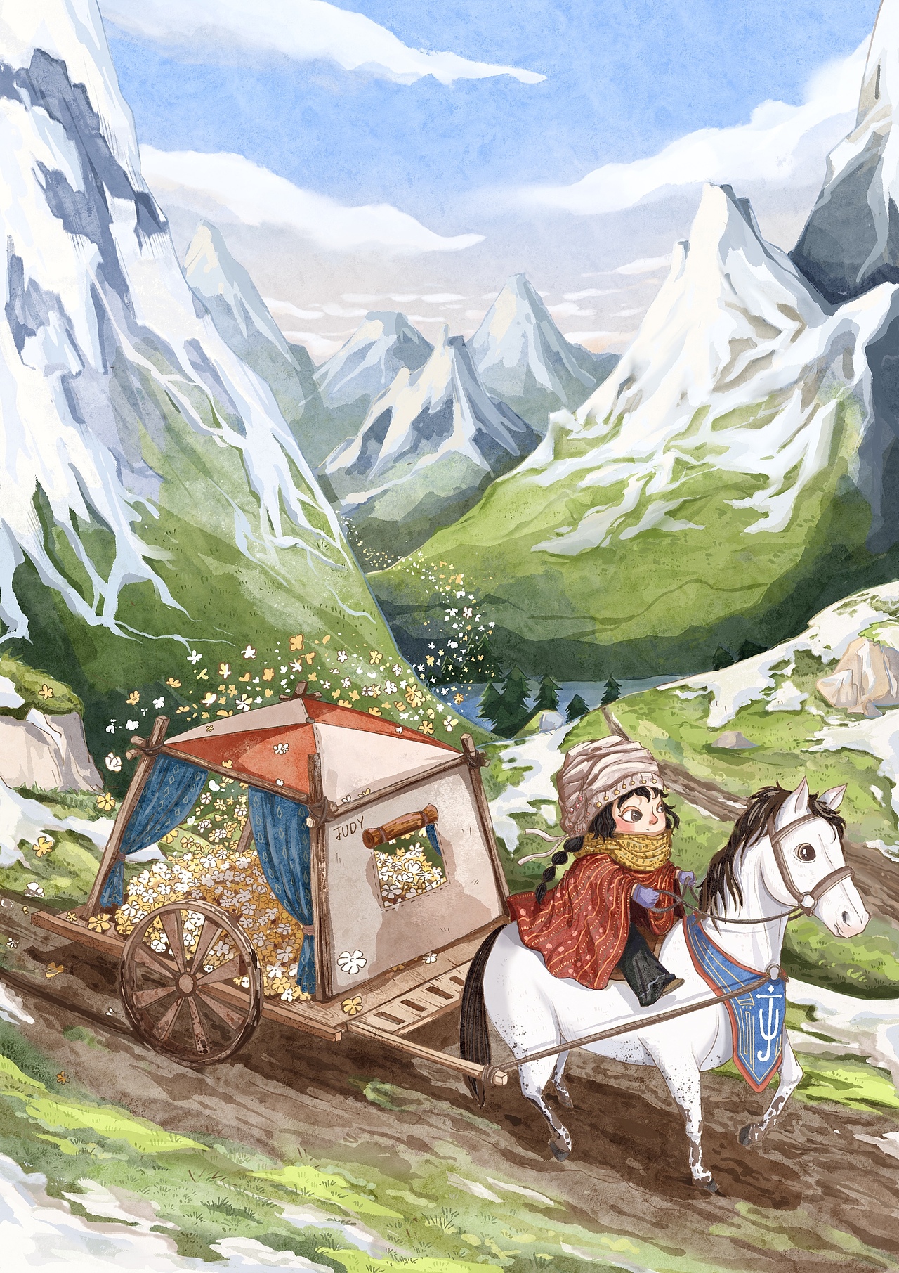 在灰色隔离期画彩色故事（二）（图ZMzMyODIxMzky） - 绘本 - 站酷设计师竺狄Judy原创素材 - 站酷ZCOOL