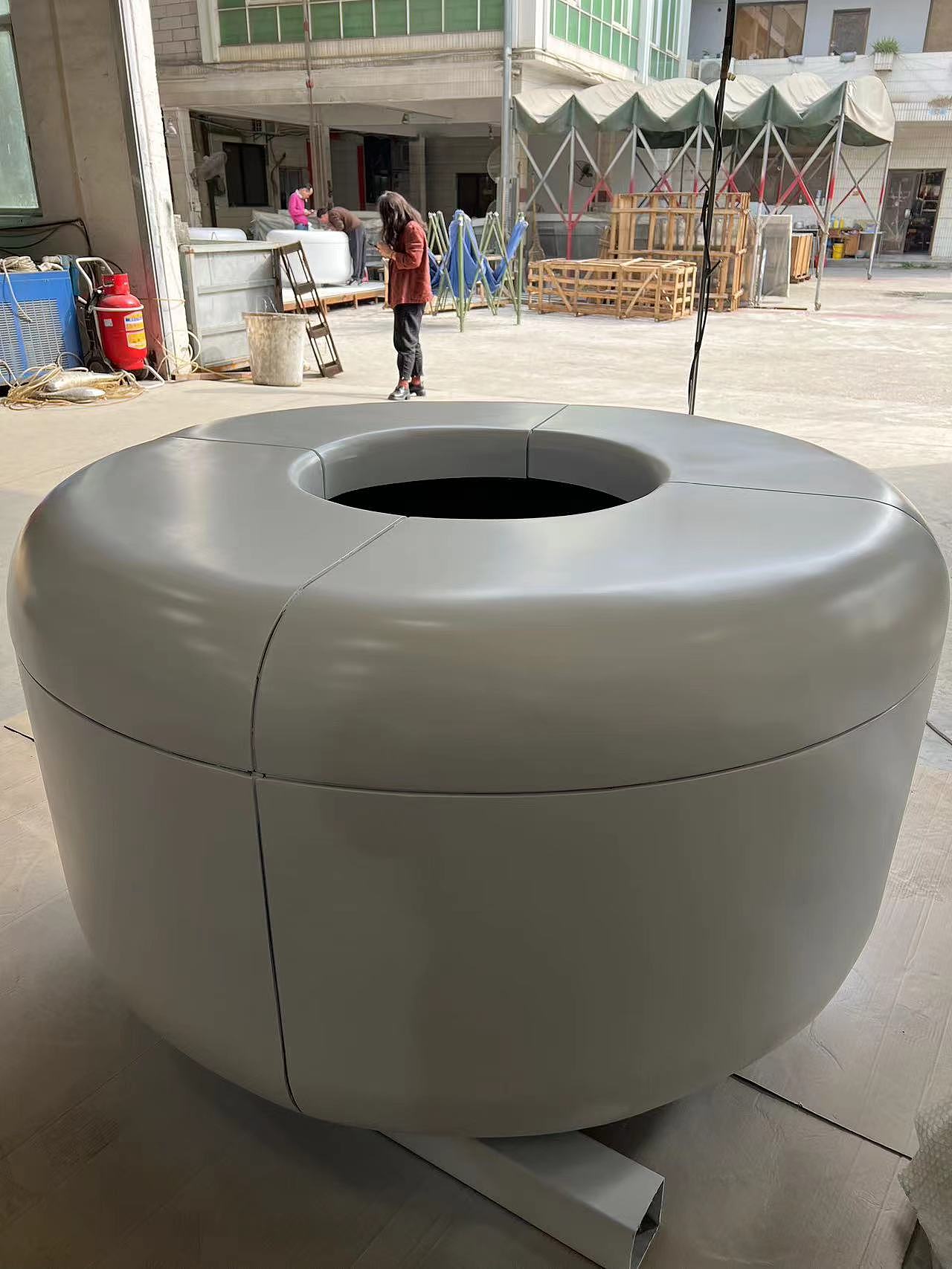 室外室内园林景观绿化异型不锈钢树池花钵