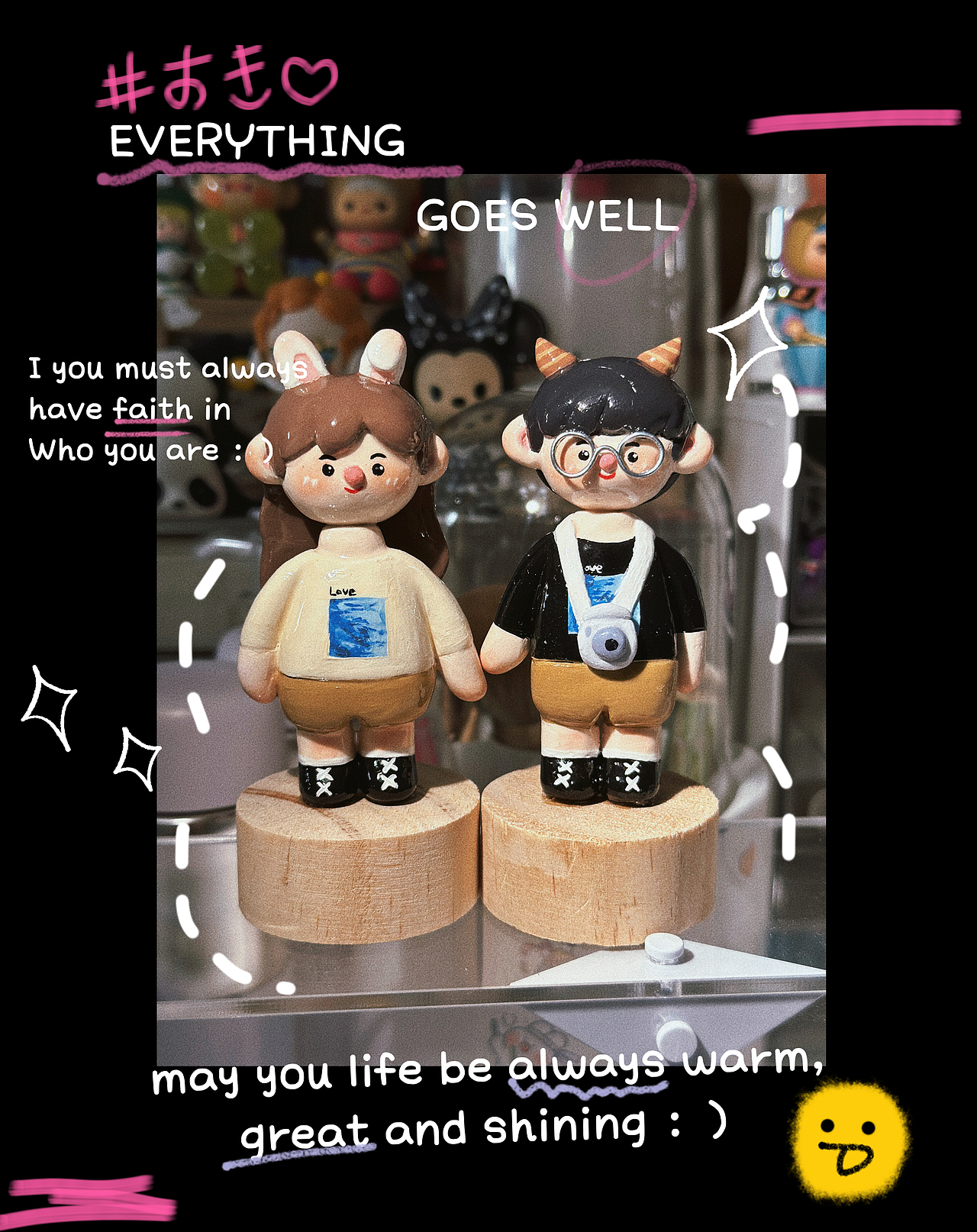 最近做的一些石塑粘土的宝们~