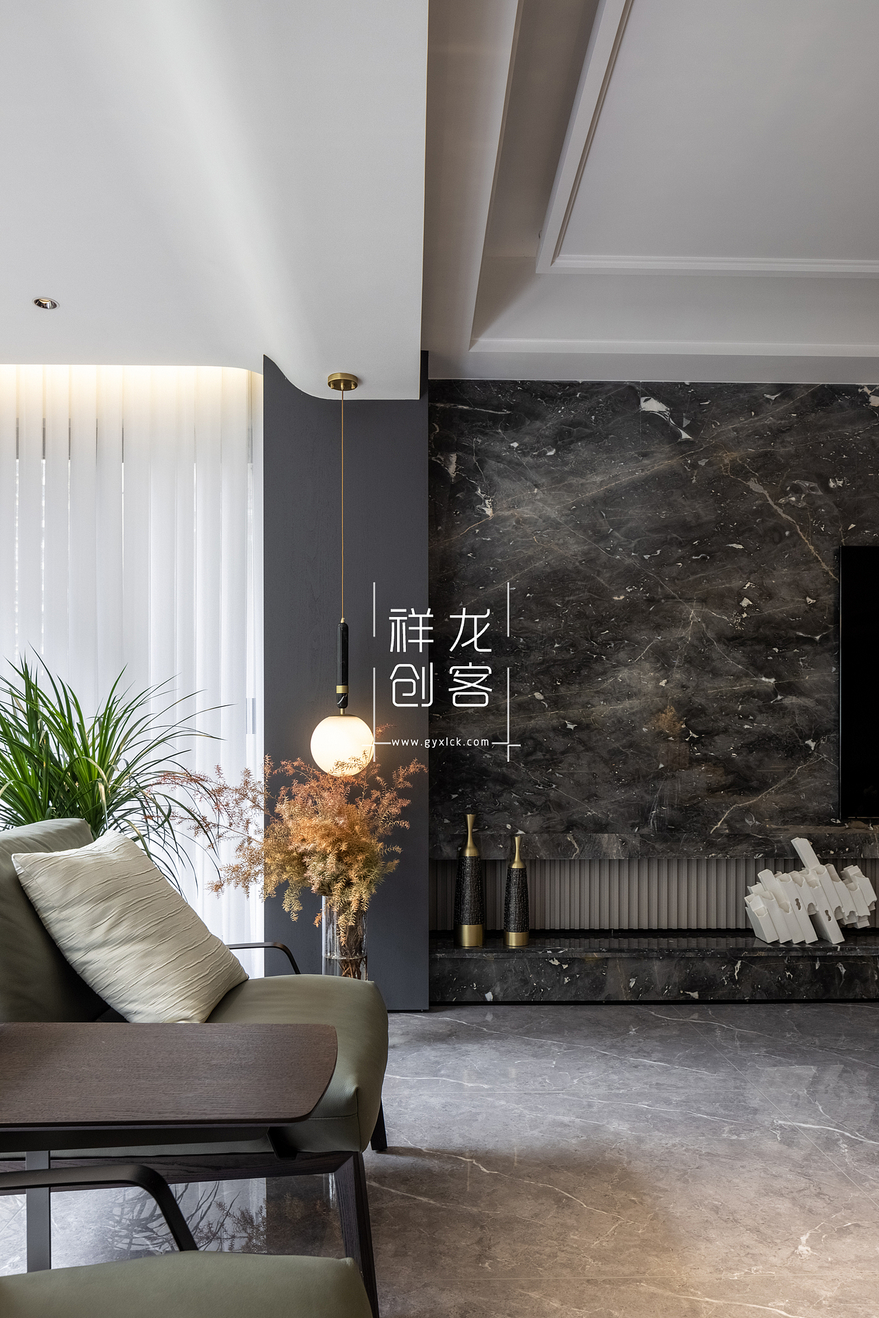 现代风格样板间|铁建城大平层案例(贵州贵阳)